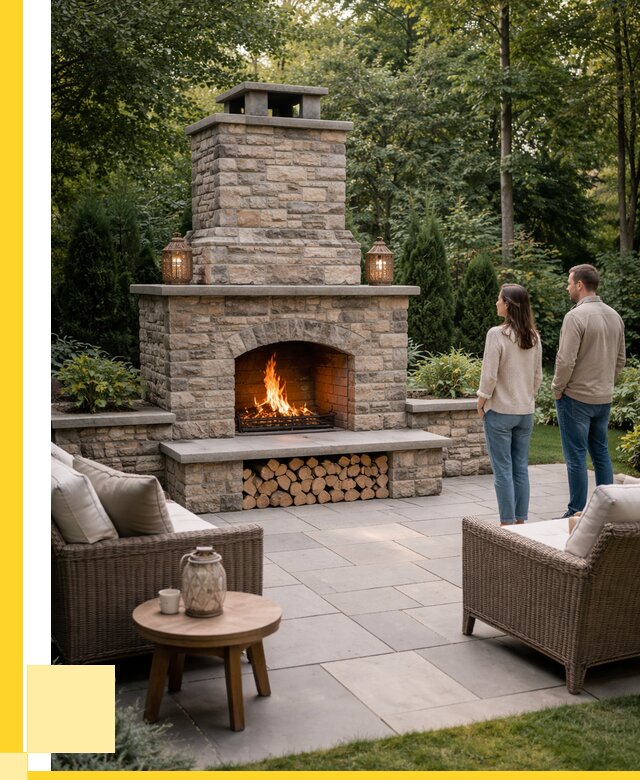 Уличные камины из кирпича в Гае от 152490 р. | ЭриданГай