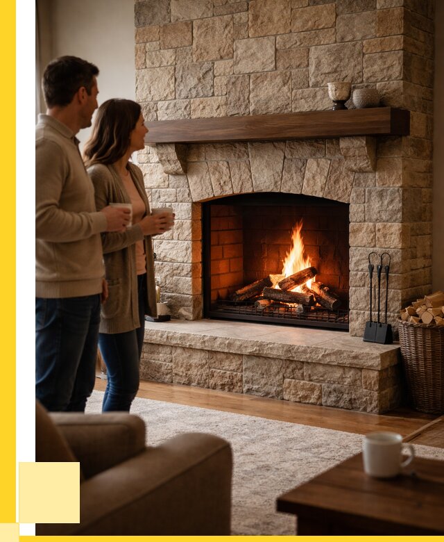 Каменные камины на заказ в Гае от 182988 р. | ЭриданГай