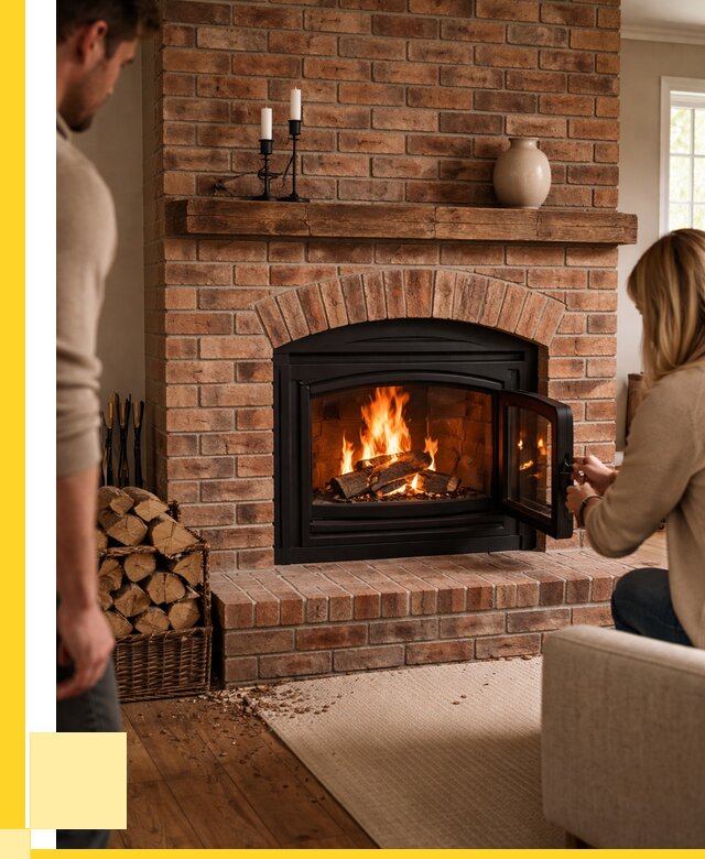 Кирпичные камины под ключ в Гае от 152490 р. | ЭриданГай