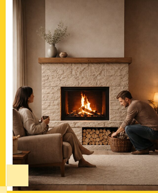 Камины для дома в Гае под ключ от 152490 р. | ЭриданГай