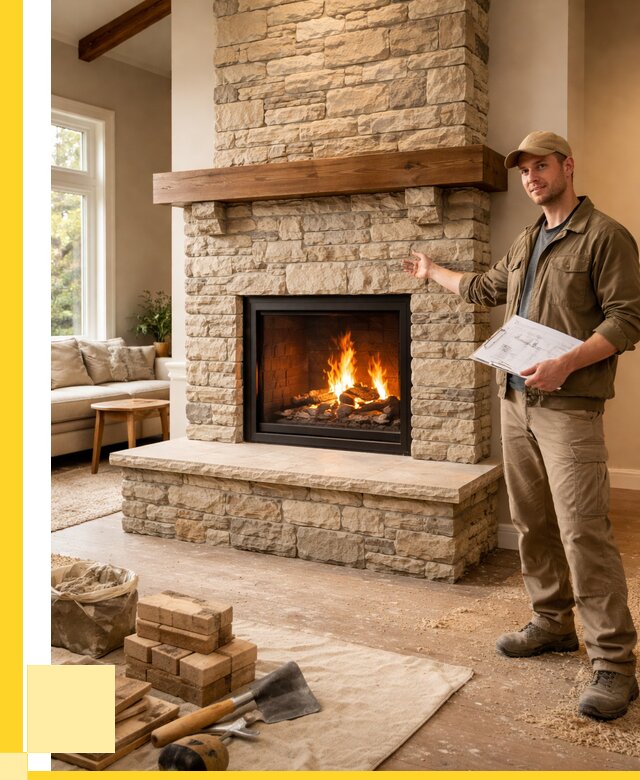 Камины под ключ в Гае от 182988 р. | ЭриданГай — установка