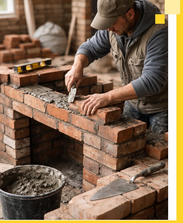 Кладка каминов под ключ в Гае профессиональная отделка и монтаж