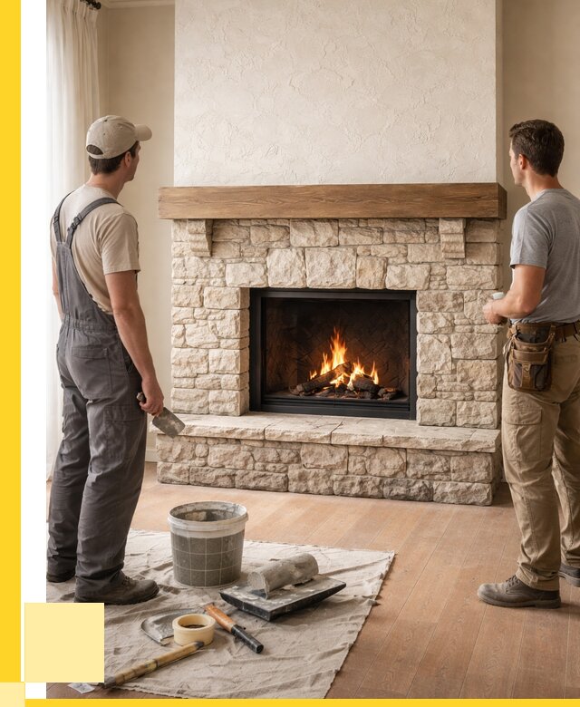 Отделка каминов в Гае от 6608 р. под ключ | ЭриданГай