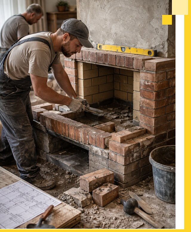 Изготовление и установка каминопечей под ключ в Гае