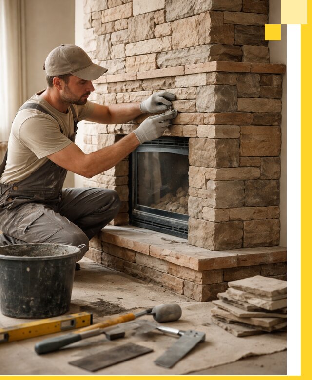 Проектирование и установка печей-каминов под ключ в Гае