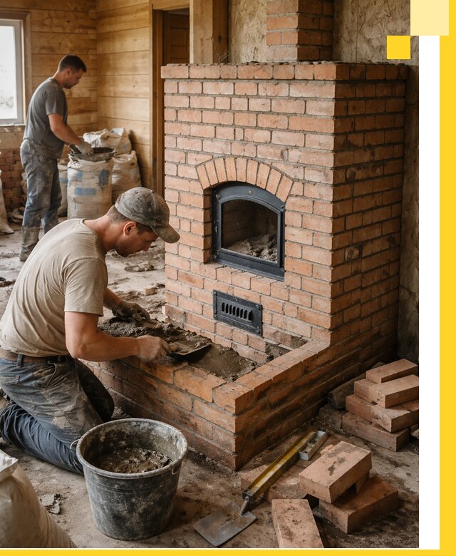 Профессиональное строительство печей в Гае под ключ