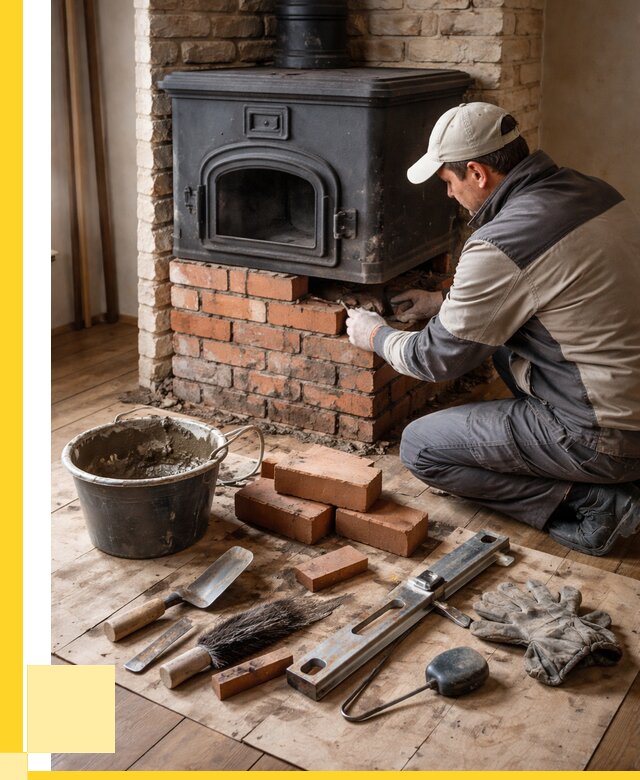 Ремонт печей в Гае от 12199 р., услуги печника ЭриданГай