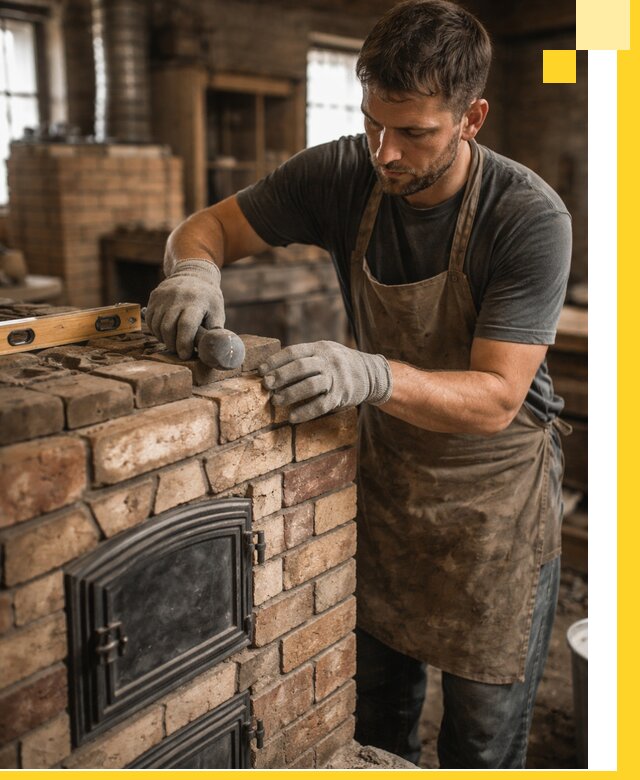 Изготовление печей на заказ в Гае с проектом и монтажом