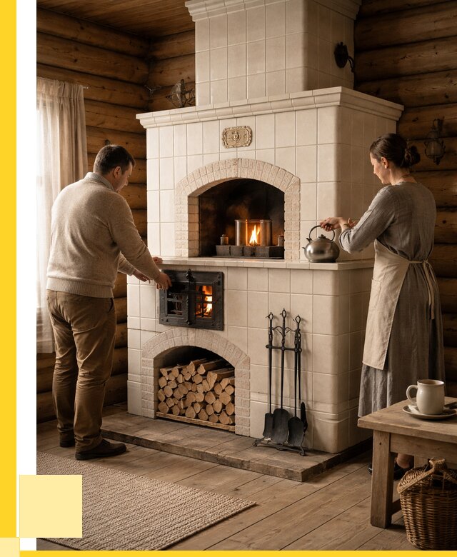 Русские печи в Гае: установка от 152490 р. ЭриданГай