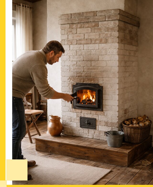 Печь голландка из кирпича в Гае от 86411 р. | ЭриданГай