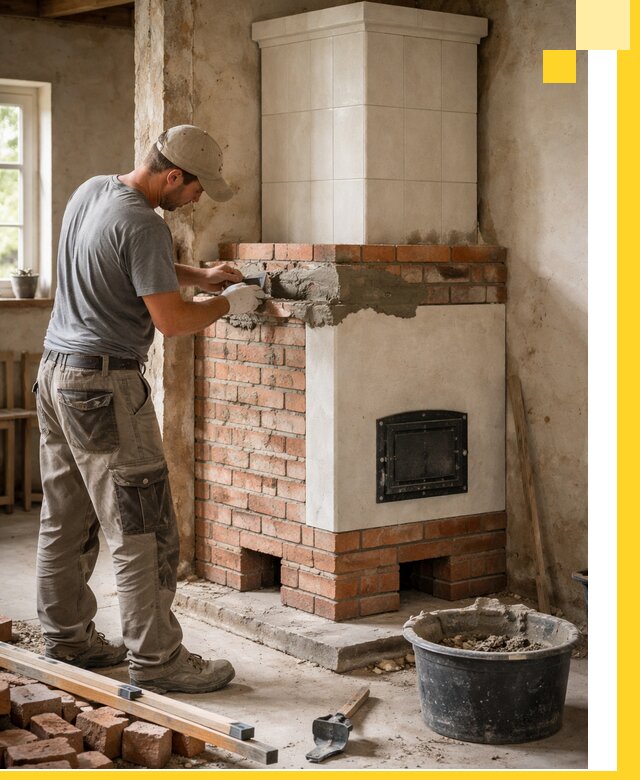 Изготовление и установка печей-голландок под ключ в Гае