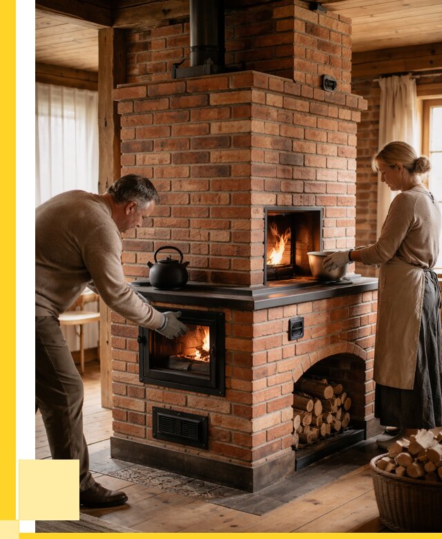 Печи для загородного дома под ключ в Гае от 81328 р. | ЭриданГай