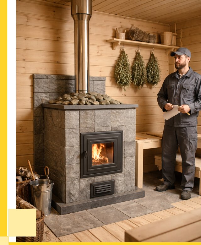 Печи для бани под ключ в Гае от 121992 р. | ЭриданГай