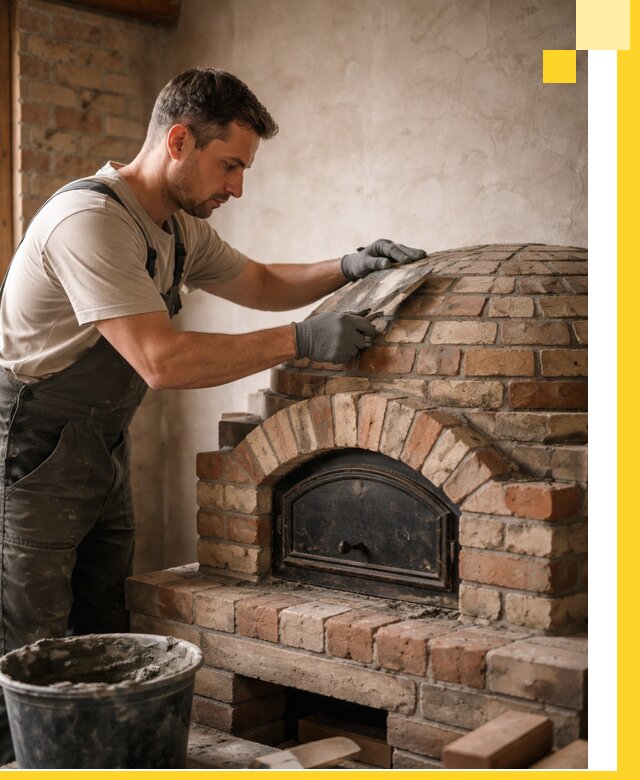 Изготовление и монтаж помпейских печей на заказ в Гае