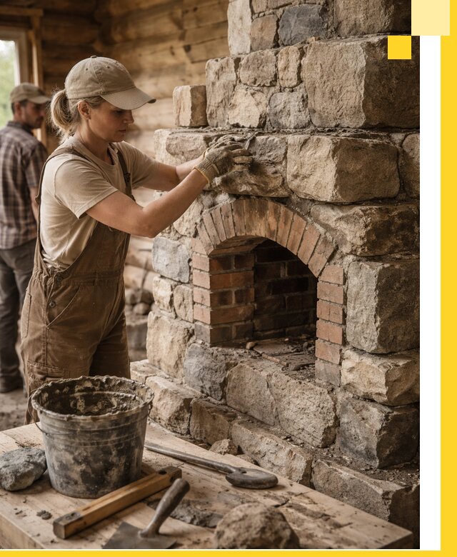 Каменные печи на заказ и монтаж в Гае, долговечные решения