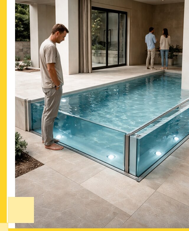 Стеклянные бассейны в Гае от 1219920 р. | ЭриданГай — мозаика