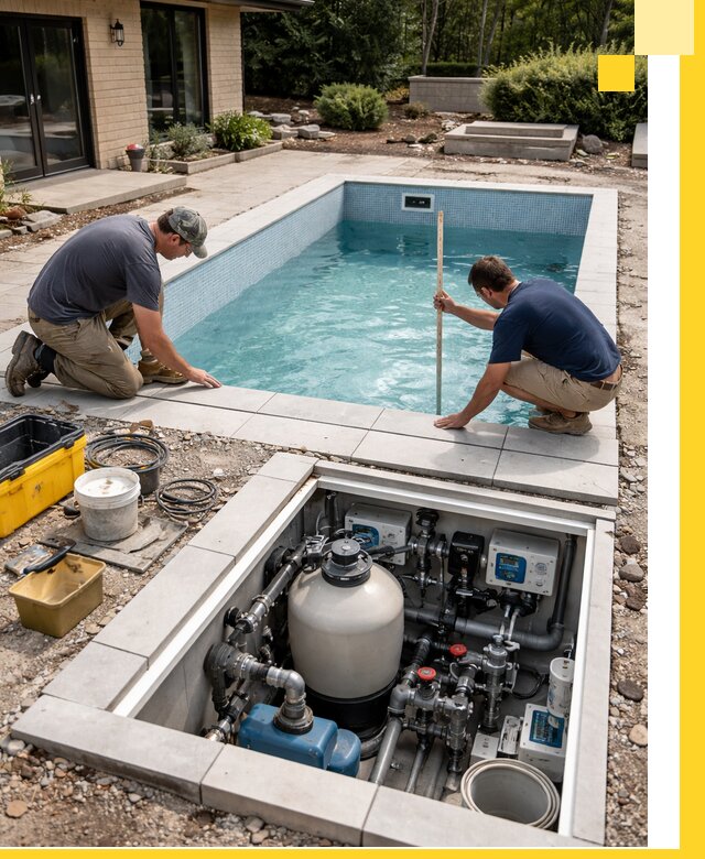 Строительство качественных домашних бассейнов под ключ в Гае