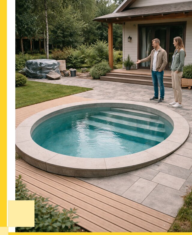 Бассейн на даче под ключ в Гае от 203320 р., ЭриданГай