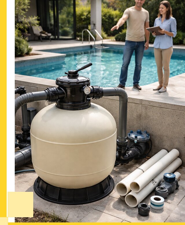 Песочные фильтры для бассейнов в Гае от 18299 р., ЭриданГай