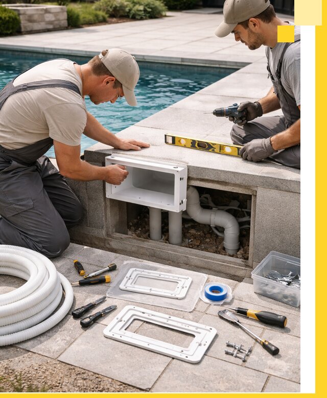 Поставка и установка скиммеров для бассейнов в Гае