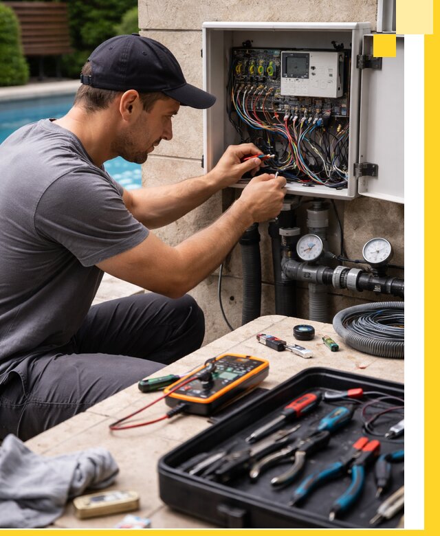 Комплексная автоматика для бассейнов в Гае: управление и очистка