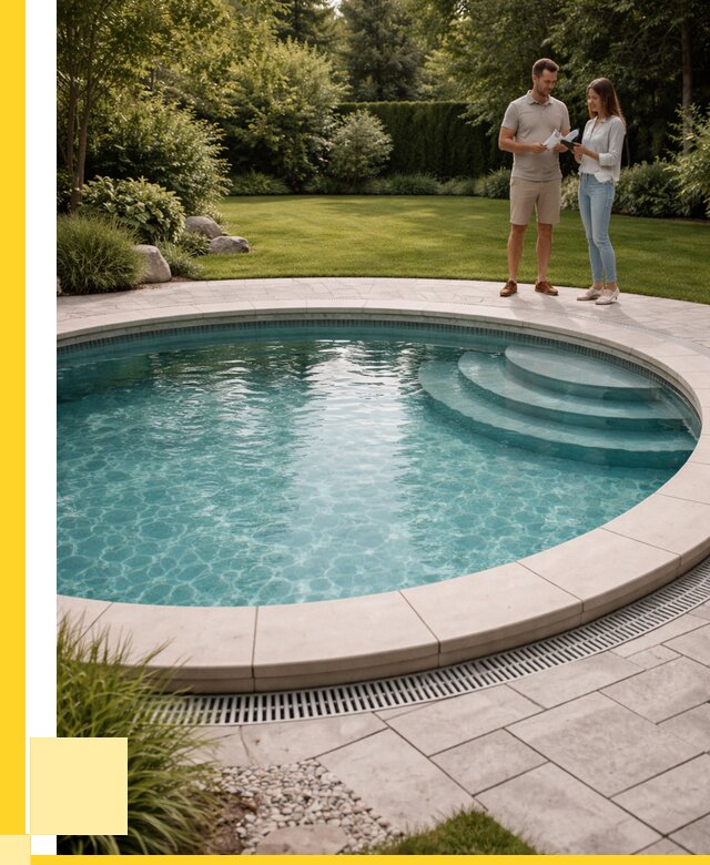 Круглые каркасные бассейны купить в Гае от 254150 р. | ЭриданГай