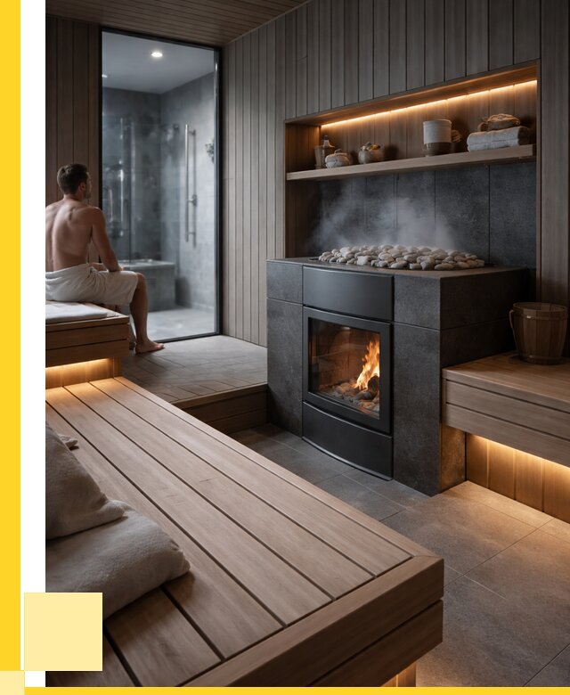 Проект сауны в частном доме в Гае от 35581 р. | ЭриданГай