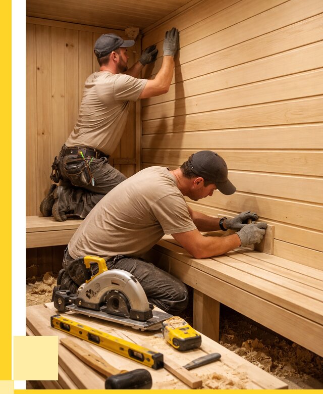 Обшивка саун вагонкой в Гае от 2542 р. | ЭриданГай