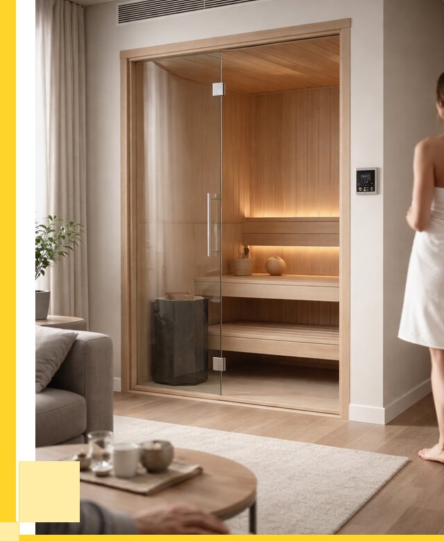 Сауна в квартире под ключ в Гае от 121992 р. ЭриданГай