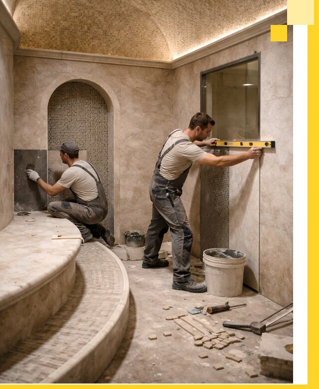 Проектирование и строительство саун с хамамом под ключ в Гае