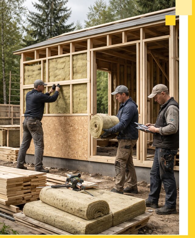 Проектирование и строительство каркасных бань в Гае под ключ