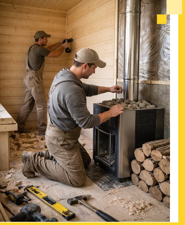 Строительство деревянных бань под ключ в Гае проекты и монтаж