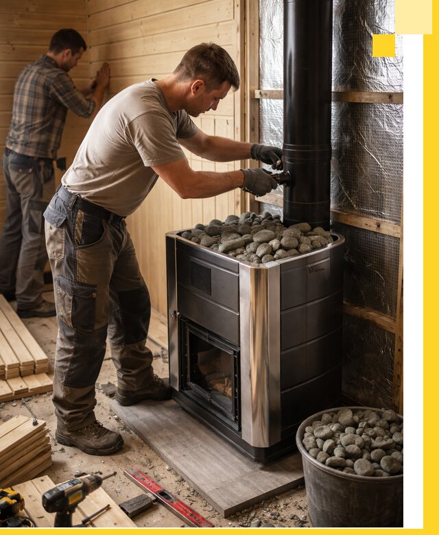 Проектирование и строительство парилок для бани в Гае под ключ