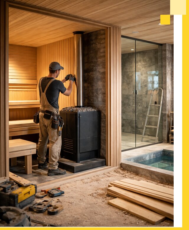 Полное строительство банных комплексов под ключ в Гае