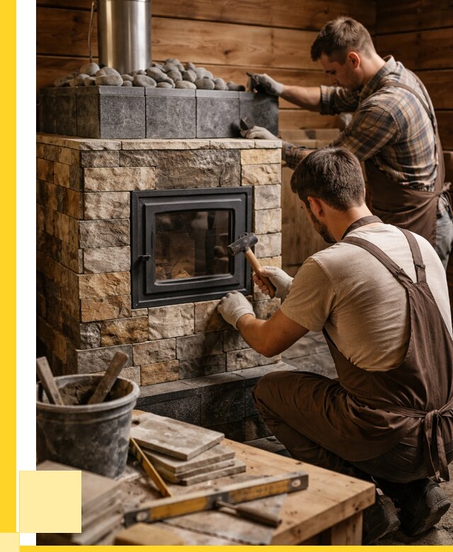 Облицовка банной печи в Гае от 15249 р. | ЭриданГай