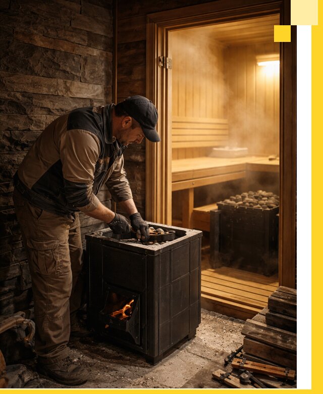 Строительство бани с сауной под ключ в Гае от проекта до сдачи