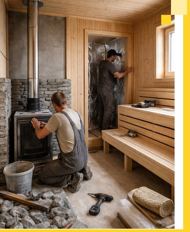 Строительство и изготовление бань под ключ в Гае