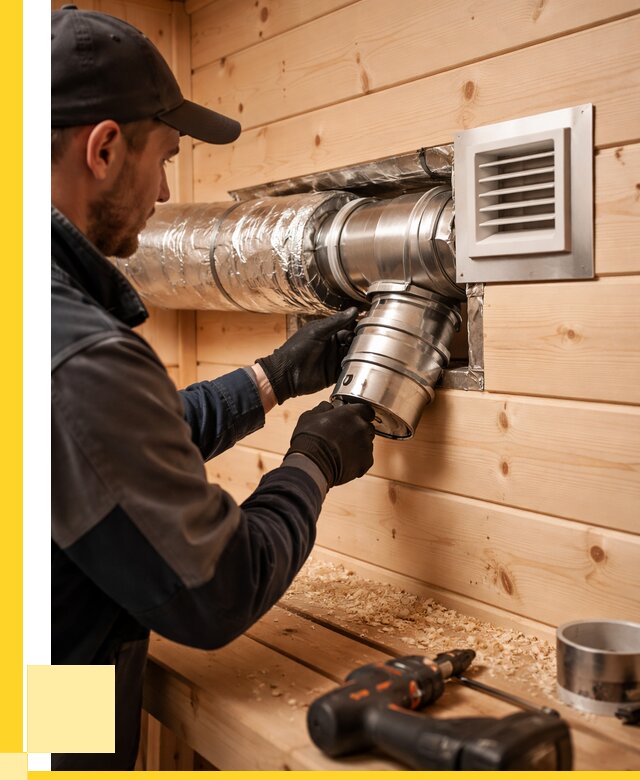 Монтаж вентиляции бани в Гае от 12199 р. | ЭриданГай