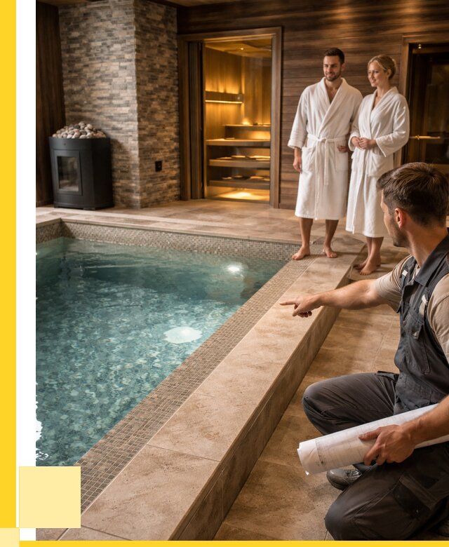 Проект бани с бассейном под ключ в Гае от 66079 р. | ЭриданГай