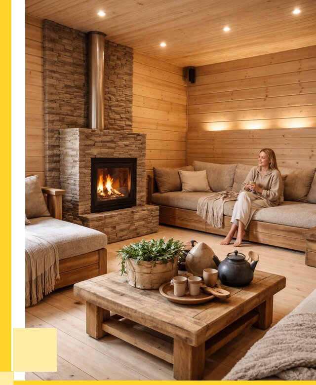 Проект бани с комнатой отдыха в Гае от 35581 р. | ЭриданГай