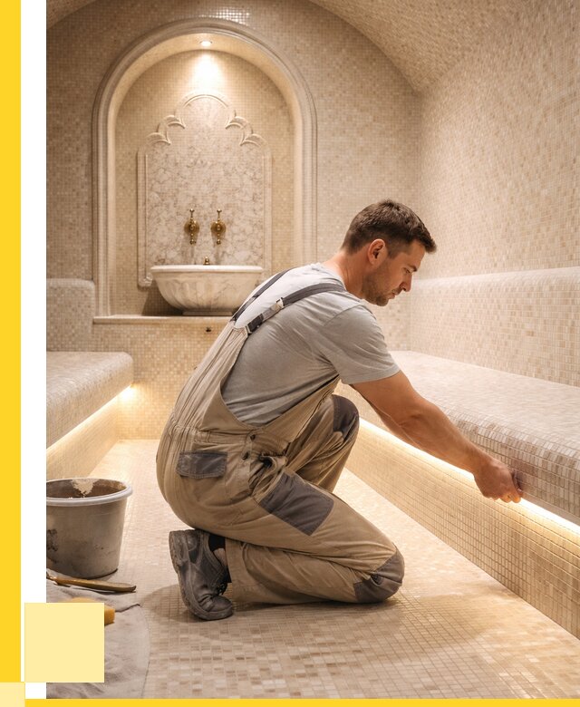 Отделка хамамов под ключ в Гае от 5591 р. | ЭриданГай