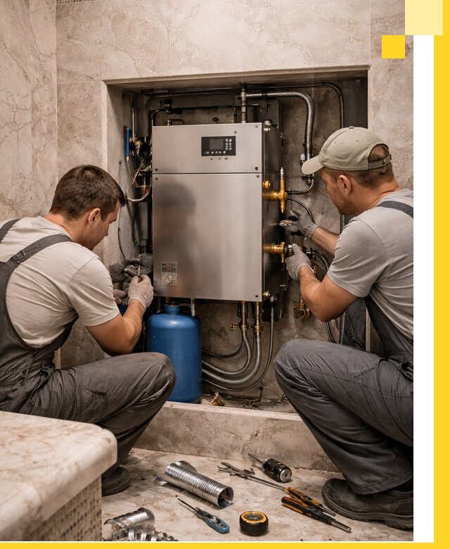 Продажа и установка парогенераторов для хамама в Гае