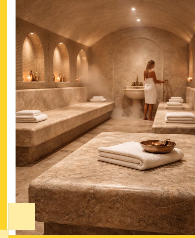 Лежаки для хамама в Гае под ключ от 35581 р. | ЭриданГай